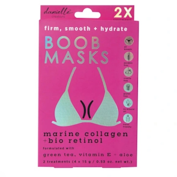 Pink Boob Masks - Picture 2 of 3